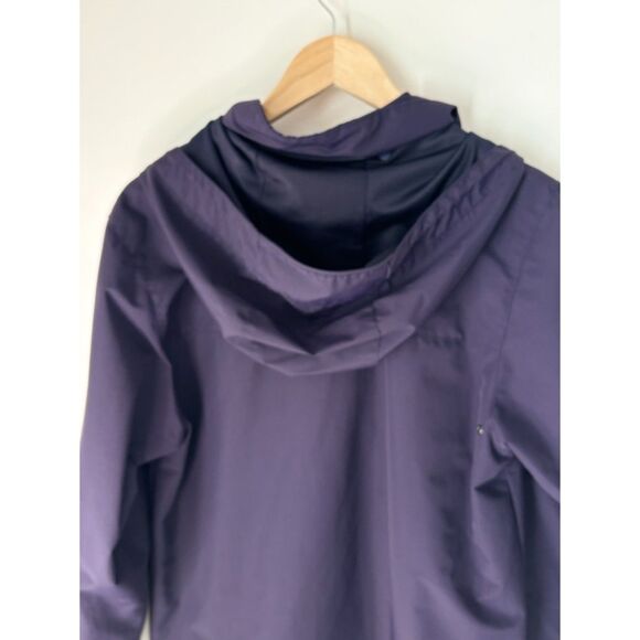 Lands' End Women Blue Jacket Size Medium 10/12 Full Zip Coat b17 - Picture 3 of 16